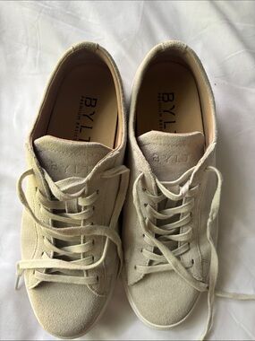 BYLT Basics Beige Suede Men's Sneakers